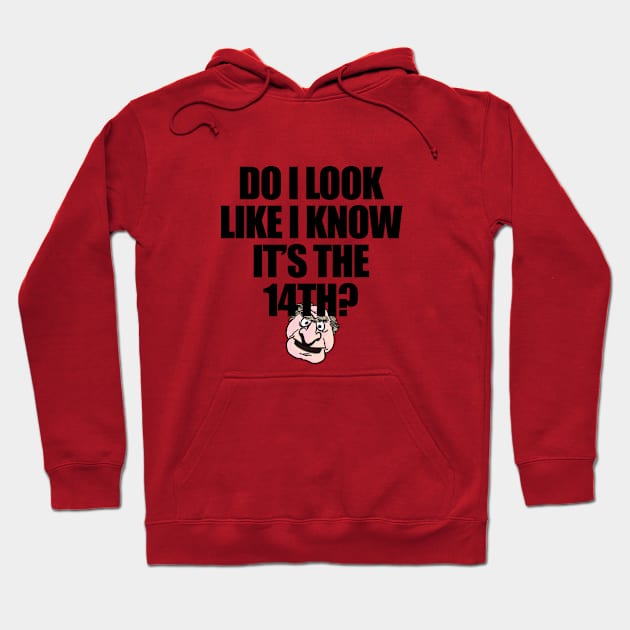 Angry Valentine Man Hoodie by lovelifetriumph